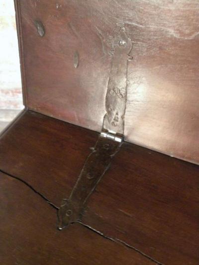 Spanish Baroque 17th century walnut Flip Bench or Low Table