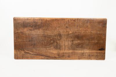 Spanish Baroque Style Chestnut Trestle Table Circa 1850