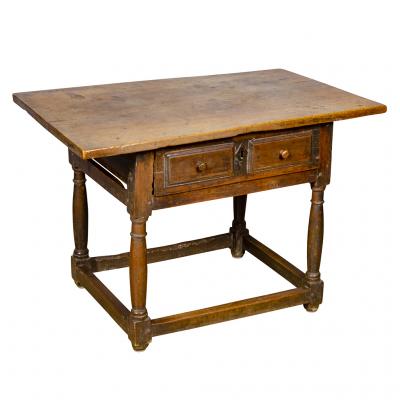 Spanish Baroque Walnut Table