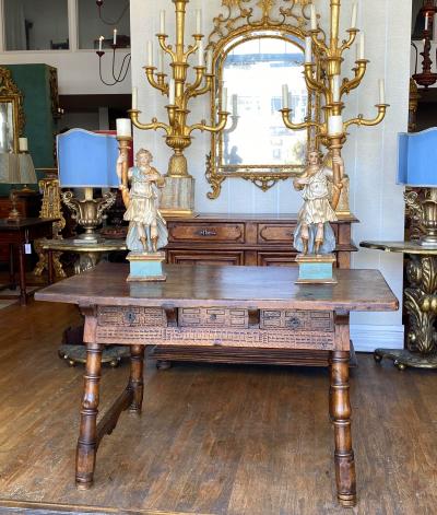 Spanish Baroque Walnut Table Circa 1710