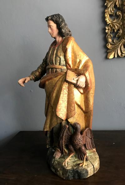 Spanish Colonial Antique Santo Figure