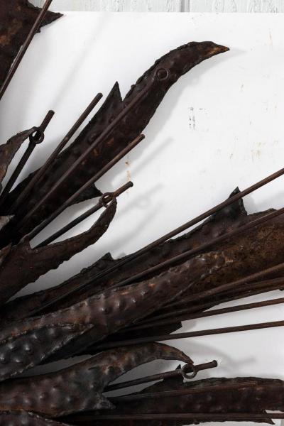 Spanish Iron Starburst Mirror