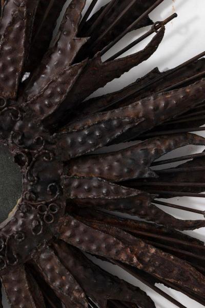 Spanish Iron Starburst Mirror