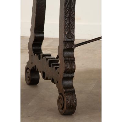 Spanish Oak Extending Dining Table