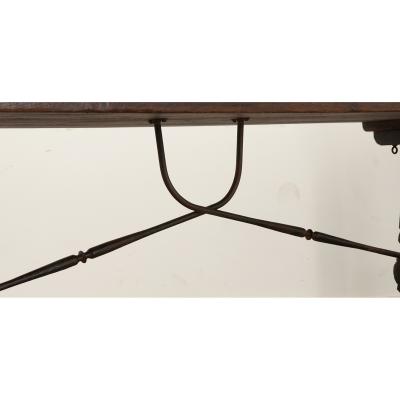 Spanish Oak Extending Dining Table