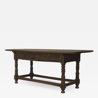 Spanish Renaissance Oak Refectory Table