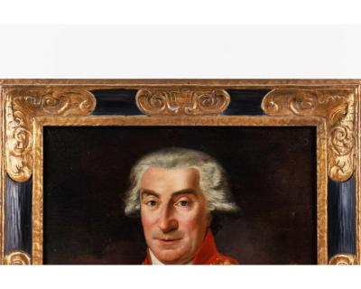 Spanish School 18th Century A Rare Portrait of Juan Procopio de Bassecourt