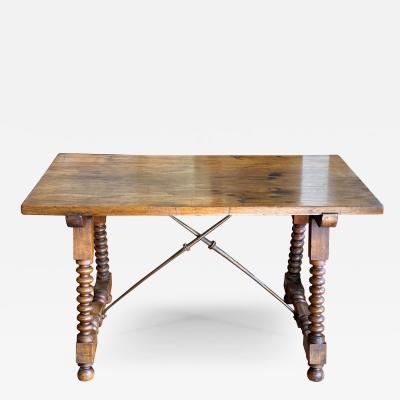 Spanish Trestle Table Circa 1800