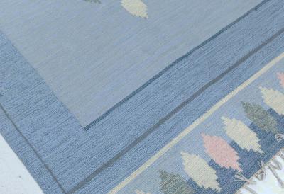 Sparreholm Vintage Swedish Rug by Ingegerd Silow