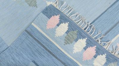 Sparreholm Vintage Swedish Rug by Ingegerd Silow
