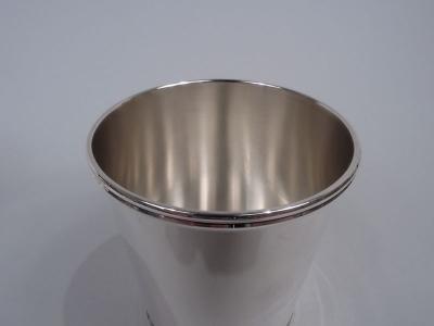 Spaulding Co Set of 4 Spaulding Federal Style Sterling Silver Mint Julep Cups