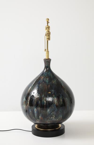 Spectacular 1960s Italian Ceramic Lamp