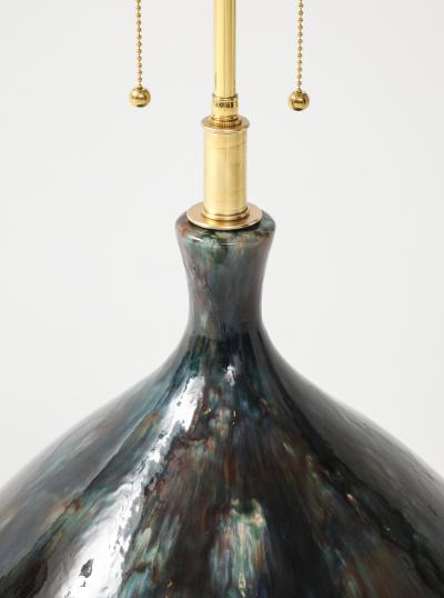Spectacular 1960s Italian Ceramic Lamp