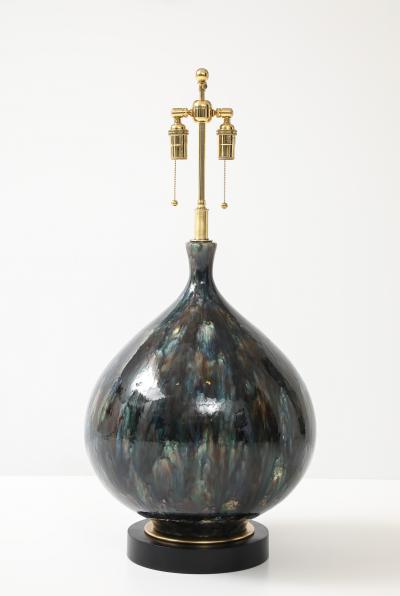 Spectacular 1960s Italian Ceramic Lamp