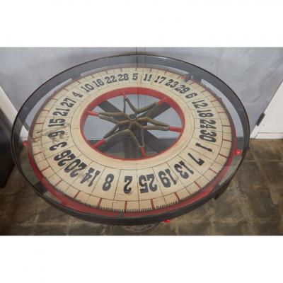 Spinning Game Wheel Table
