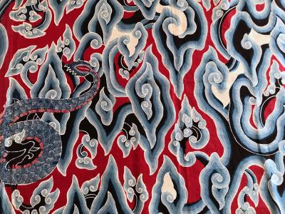 Splendid Vintage Cloud Design Batik from Java Indonesia
