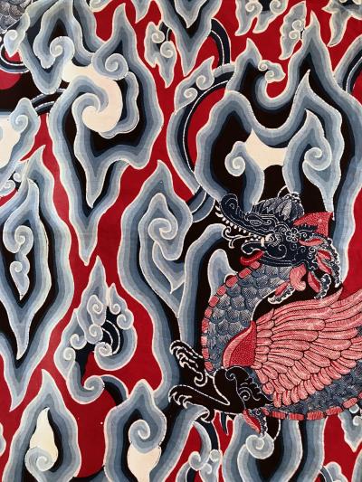 Splendid Vintage Cloud Design Batik from Java Indonesia
