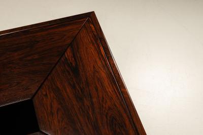 Square Coffee Table with Storage Space Italy 1960s