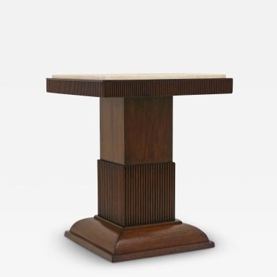 Square Mahogany Table