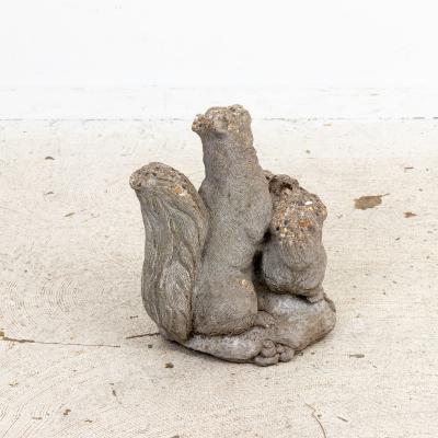 Squirrel Family Garden Ornament