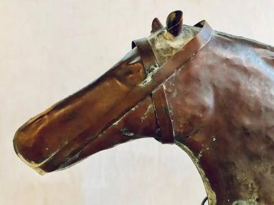 St Julien Weather Vane Attributed to J W Fiske 19th Century Full Bodied Metal