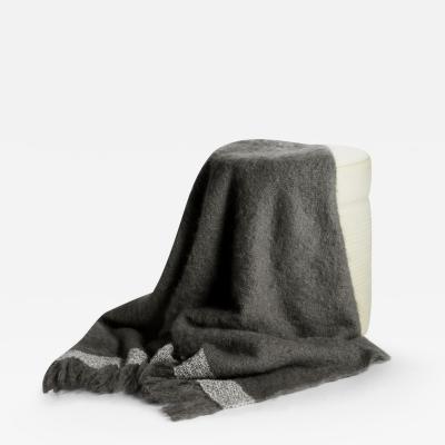 St phane Parmentier Dans les r ves In Dreams Large handwoven mohair plaid with silk edges