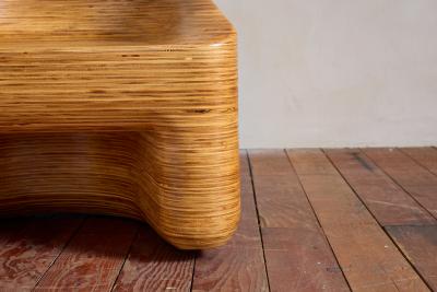 Stacked Molded Plywood Chairs