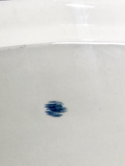 Staffordshire Blue and White Platter England Circa 1880