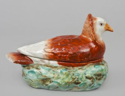 Staffordshire Dove Tureen
