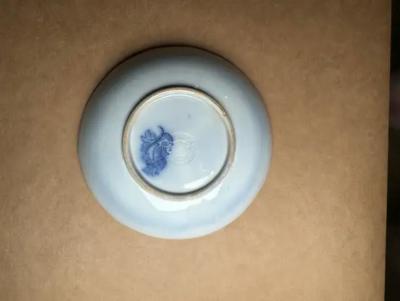 Staffordshire English Whampoa Pattern Transfer Printed Ceramic 6 25 dish