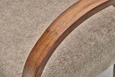 Stained Beech Armchair Denmark ca 1930s