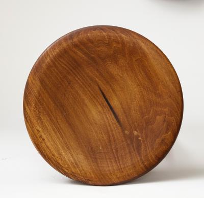 Stained Pine Milking Stool 21st C 