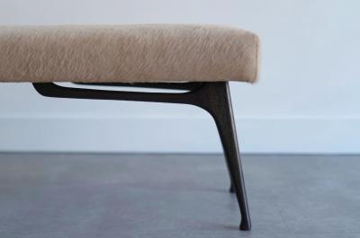 Stamford Modern Sculptural ICO Bench Series 48 in Espresso by Stamford Modern