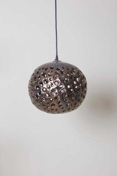 Stan Bitters Stan Bitters Ball Lamp in Spray Metal USA 2017