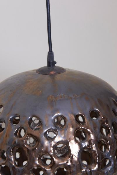 Stan Bitters Stan Bitters Ball Lamp in Spray Metal USA 2017