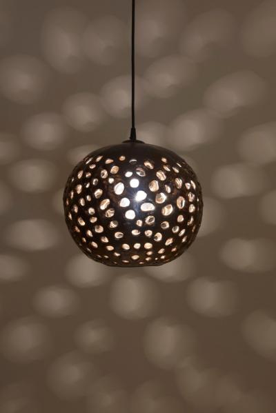 Stan Bitters Stan Bitters Ball Lamp in Spray Metal USA 2017