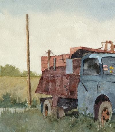 Stan Masters Old Truck at Times Beach