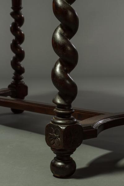 Stand Alone English Desk with Barley Twist Legs