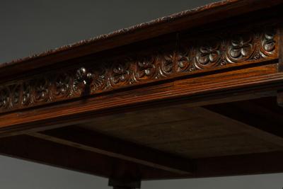 Stand Alone English Desk with Barley Twist Legs