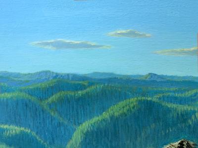 Stanley W Galli Above It All Two Young Men on Mountain Top Martin Luther King Issue