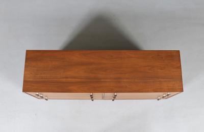 Stanley Young Stanley Young Walnut 6 Drawer Dresser for Glenn of California