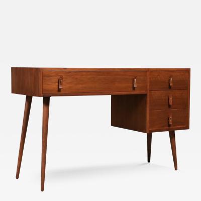 Stanley Young Stanley Young Walnut Writing Desk for Glenn of California