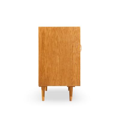 Stanley Young Stanley Young for Glenn of California Mid Century Walnut Sliding Door Credenza