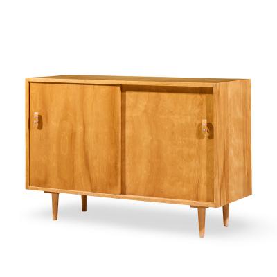 Stanley Young Stanley Young for Glenn of California Mid Century Walnut Sliding Door Credenza