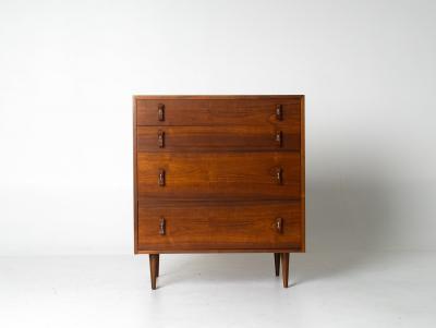 Stanley Young Stanley Young for Glenn of California Walnut Tall Dresser