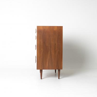 Stanley Young Stanley Young for Glenn of California Walnut Tall Dresser