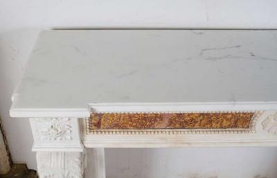 Statuary Marble Mantle