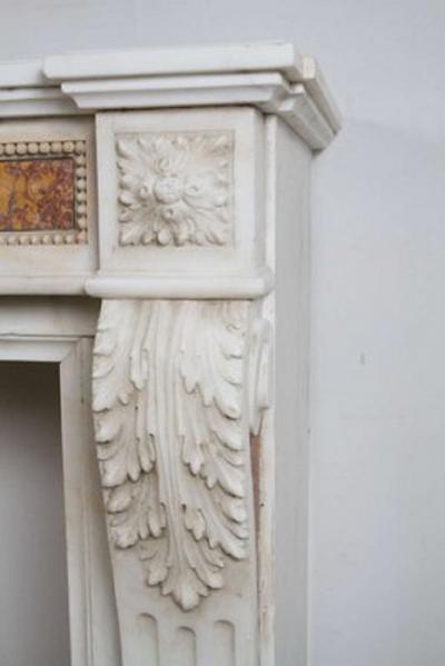 Statuary Marble Mantle