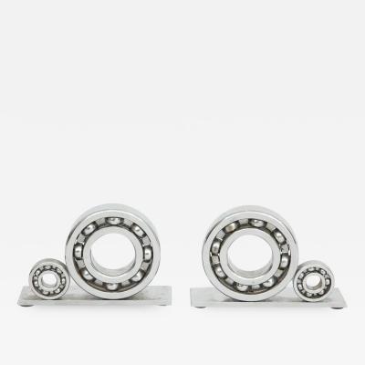 Steel Airplane Gear Bookends