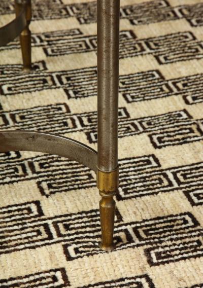 Steel Brass Coffee Table